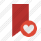 Bookmark Red Favorites Icon