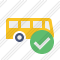 Bus Ok Icon