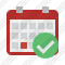 Calendar Ok Icon