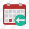 Calendar Previous Icon