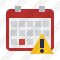 Calendar Warning Icon