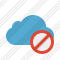 Cloud Blue Block Icon