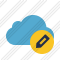 Cloud Blue Edit Icon