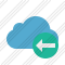 Cloud Blue Previous Icon