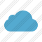 Cloud Blue Icon