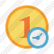 Coin Clock Icon