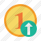 Coin Upload Icon