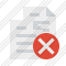 Copy Cancel Icon