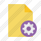 Document Blank 2 Settings Icon