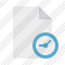 Document Blank Clock Icon