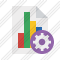 Document Chart Settings Icon
