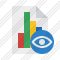 Document Chart View Icon