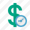 Dollar Clock Icon