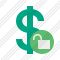 Dollar Unlock Icon