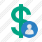 Dollar User Icon