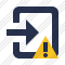 Enter Warning Icon