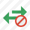 Exchange Horizontal Block Icon