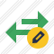 Exchange Horizontal Edit Icon