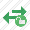 Exchange Horizontal Unlock Icon