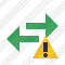 Exchange Horizontal Warning Icon