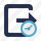 Exit Clock Icon