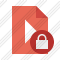 File Movie Lock Icon