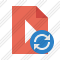 File Movie Refresh Icon