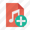 File Music Add Icon