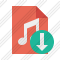 File Music Download Icon