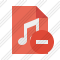 File Music Stop Icon