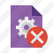 File Settings Cancel Icon