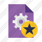 File Settings Star Icon