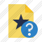 File Star Help Icon