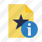 File Star Information Icon
