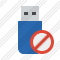 Flash Drive Block Icon