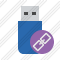 Flash Drive Link Icon