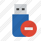 Flash Drive Stop Icon