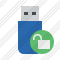 Flash Drive Unlock Icon