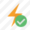 Flash Ok Icon