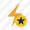 Flash Star Icon