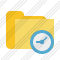 Folder Clock Icon