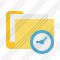 Folder Documents Clock Icon