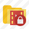 Folder Movie Lock Icon