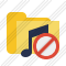 Folder Music Block Icon