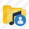 Folder Music User Icon