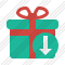 Gift Download Icon