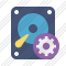 Hard Drive Settings Icon