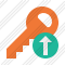 Key Upload Icon