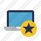 Laptop Star Icon