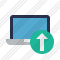 Laptop Upload Icon